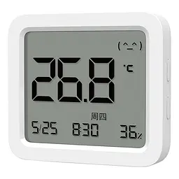 Датчик температури та вологості (термогігрометр) Xiaomi MiJia Smart Monitor 3 (MJWSD05MMC)
