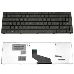 Клавіатура для ноутбука ASUS (A53U, A53Ta, K53Be, K53U, K53Z, K53Ta, K73Be, K73Ta, X53Be, X53Ta, X53U, X73Ta) rus, black (оригінал)