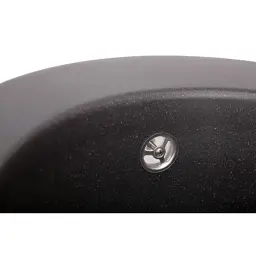 Мийка кухонна GRANADO VITORIA black shine (gr0101) - мініатюра 3