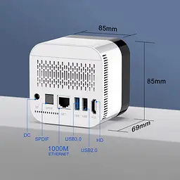 Смарт ТВ приставка H96 Max H728 4/32 Гб Smart TV Box Android TV 14 - мініатюра 5