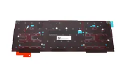 Клавіатура для ноутбука APPLE (MacBook Pro Retina: A1706, A1707 (2016-2017)) rus, black, BIG Enter, підсвічування клавіш (ОРИГІНАЛ)