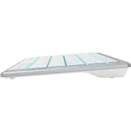 Клавіатура дротова A4Tech Fstyler FX61 USB White Icy Blue backlit - мініатюра 5