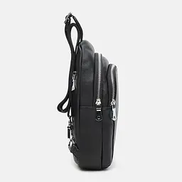 Чоловічий рюкзак Ricco Grande K16003-black 27х17х7 см Чорний - мініатюра 4