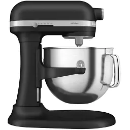Кухонна машина KitchenAid Artisan 6,6 л 5KSM70SHXEBK з підйомною чашею колір чавун - мініатюра 1