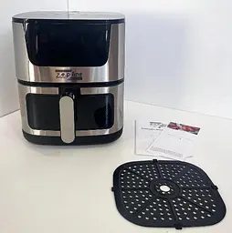 Аерофритюрниця безмасляна Zepline ZP-092 8л 3000 Вт Чорна - мініатюра 6