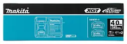 Набір акумуляторів BL4040F (2 шт) та зарядний пристрій для продукції Makita XGT 40 В (1916Y1-1) - мініатюра 5