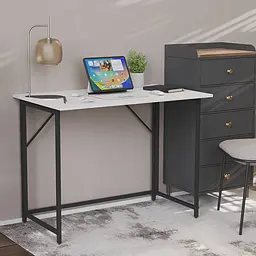 Стіл розкладний Моріс Ferrum-decor 750x1000x600 Чорний метал ДСП Біле 16 мм (FRD-104669) - мініатюра 9