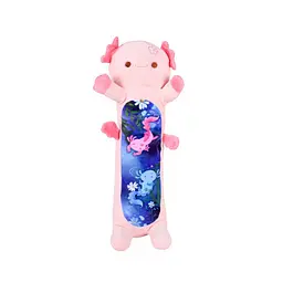 М'яка іграшка-подушка "Аксолотль-батон" Bambi HKF2206(Pink) розмір 100 см