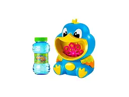 Машинка для бульбашок BUBBLE FUN на батарейках "Папуга" (16x15x20,7см) Bubble Fun