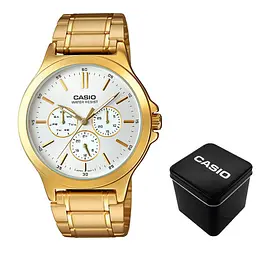 Чоловічий годинник Casio MTP-V300G-7A Золотистий ( AT1141-0199 )