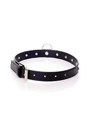 Нашийник Fetish B - Series Collar, 2 см, (чорний) - мініатюра 2
