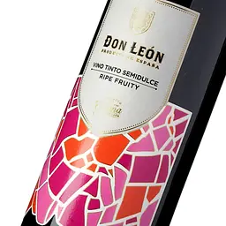 Вино Don Leon Red Wine Semisweet червоне напівсолодке 0.75 л - мініатюра 5