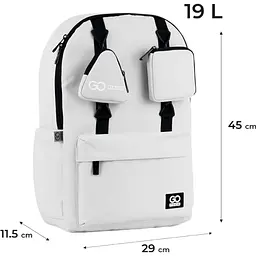 Рюкзак GoPack Education Teens 178 сірий (GO25-178L-2) - мініатюра 3