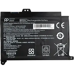 Акумулятор PowerPlant для ноутбуків HP Pavilion Notebook PC 15 (BP02XL) 7.7V 4400mAh (NB461349)