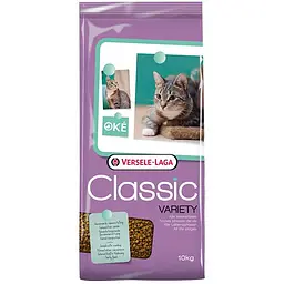 Сухий преміум корм для котів Versele-Laga Classic Cat Variety Верселе-Лага Класік 10 кг (412725)