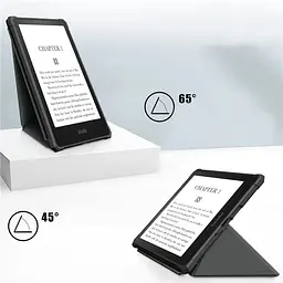 Обкладинка Ultra Slim Origami BeCover для Amazon Kindle Paperwhite 11th Gen. 2021 Gray (707221) - мініатюра 3