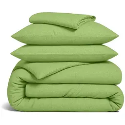 Комплект постільної білизни Cosas Lime CS1 Двоспальний фланель лайм (Flannel_51Lime_El160x30-51Lime_180)