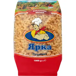 Макаронні вироби Ярка Пружина 1 кг ( 895008) - мініатюра 2