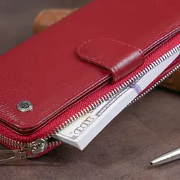 Жіночий шкіряний гаманець ST Leather 19х9,5х2,5 см acs0016016 - мініатюра 8