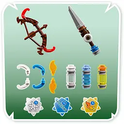 Конструктор LEGO Horizon Adventures Aloy і Varl проти Shell-Walker і Sawtooth 768 деталей (77037) - мініатюра 8