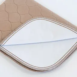 Водонепроникна кругла пелюшка EZwhelp Brown Laminated Underpad 90х90 см - мініатюра 5