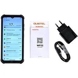 Смартфон Oukitel WP22 8/256 Gb Global NFC Black - мініатюра 3