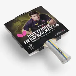 Ракетка для настільного тенісу Butterfly HERO Racket S4 Kristian Karlsson (6251740002) - мініатюра 5