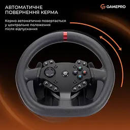 Руль и педали GamePro RW575PM с коробкой передач XBOX/PS4/PS3/PC/SWITCH - миниатюра 12