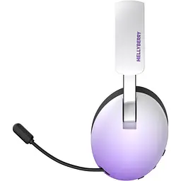 Ігрові навушники Hator Hellyberry HH30 Pro Wireless White-Violet (HH30_PRO_wireless_WV) [162984] - мініатюра 3