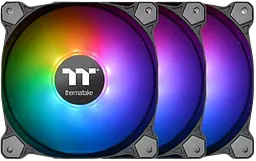 Вентилятор Thermaltake Pure Plus 12 ARGB Black Premium Edition 3-Pack (CL-F063-PL12SW-A)