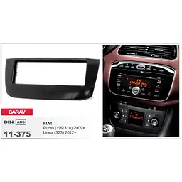 Перехідна рамка Fiat Punto, Linea Carav 11-375 - мініатюра 4