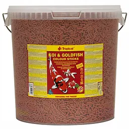 Сухий корм для ставкових риб Tropical в паличках Koi & Goldfish Colour Sticks 21 л для всіх ставкових риб - мініатюра 2