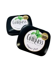 Льодяники Compass зі смаком ментолу Extra Strong 14 г