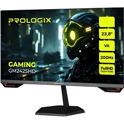 Монітор ProLogix 23.8" GM2425HD FHD VA 200Hz (GM2425HD) - мініатюра 3