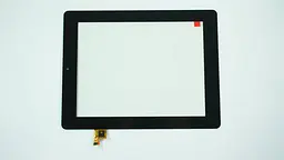 Тачскрін (сенсорне скло) Teclast для Taipower P85a PB80DR8371 8 зовнішній розмір 204*159 мм робоча частина 162х121мм 6 pin чорний