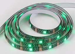 Світлодіодна стрічка Hoco DL30 RGB 4м + пульт (Чорна) - мініатюра 7
