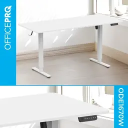 Комп'ютерний стіл OfficePro ODE1670W White (ODE1670W) - мініатюра 4