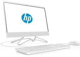 ПК-моноблок HP All-in-One 23.8FHD IPS AG/Intel i5-10400T/8/1000/NVD330/kbm/DOS/White (158K3EA) - мініатюра 2