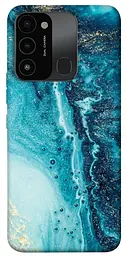 Чохол Demsky Блакитна фарба для Tecno Spark 8C