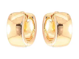 Сережки Xuping Позолота 18K колечка "Класика, шир. 5мм" ø 10мм (252420)