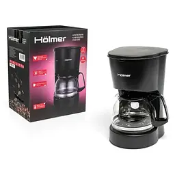 Кавоварка HCD-012 Black 600W Holmer teh0024492 - мініатюра 8