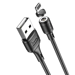 Кабель Hoco X52 Sereno magnetic charging cable for Lightning Black - мініатюра 2