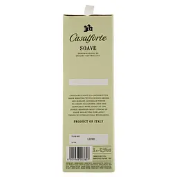 Вино Casalforte Soave DOC, біле, сухе, 3 л - мініатюра 4