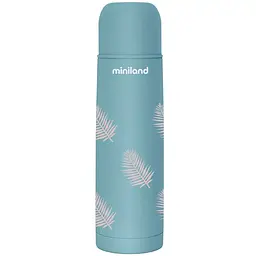Термос для рідин Miniland Silky Thermos Palms, 500 мл, блакитний