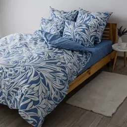 Постільна білизна ТЕП Soft Dreams Light Blue Fantasy 70x70 двоспальна синя - мініатюра 3