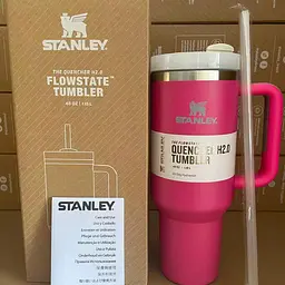 Термокухоль Stanley Quencher H2.0 Tumbler з неіржавкої сталі 1,18 л Raspberry KT6007825