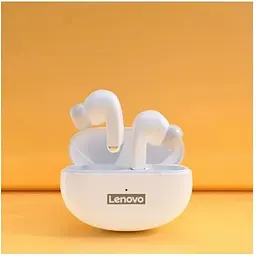 Навушники Lenovo LP5 білі - мініатюра 6