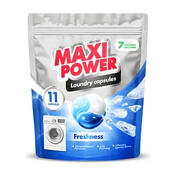 Капсули для прання Maxi Power Freshness 11 шт. (4823098414964)