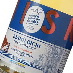 Солодовий дистилят Дрофа&Люди Білий Віскі Aged on Bourbon Oak Chips 42% 0.5 л - мініатюра 6