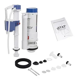 Унітаз підлоговий Qtap Robin New Ultra Quiet з сидінням Slim Duroplast/ Soft-close/ Quick Release QT13226083AW - мініатюра 8